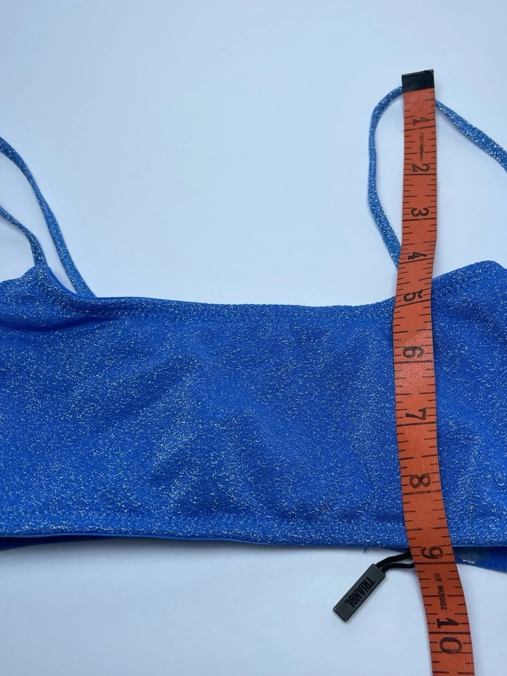 triangl swimwear Sparkling Royal Blue Bikini Top Size XS